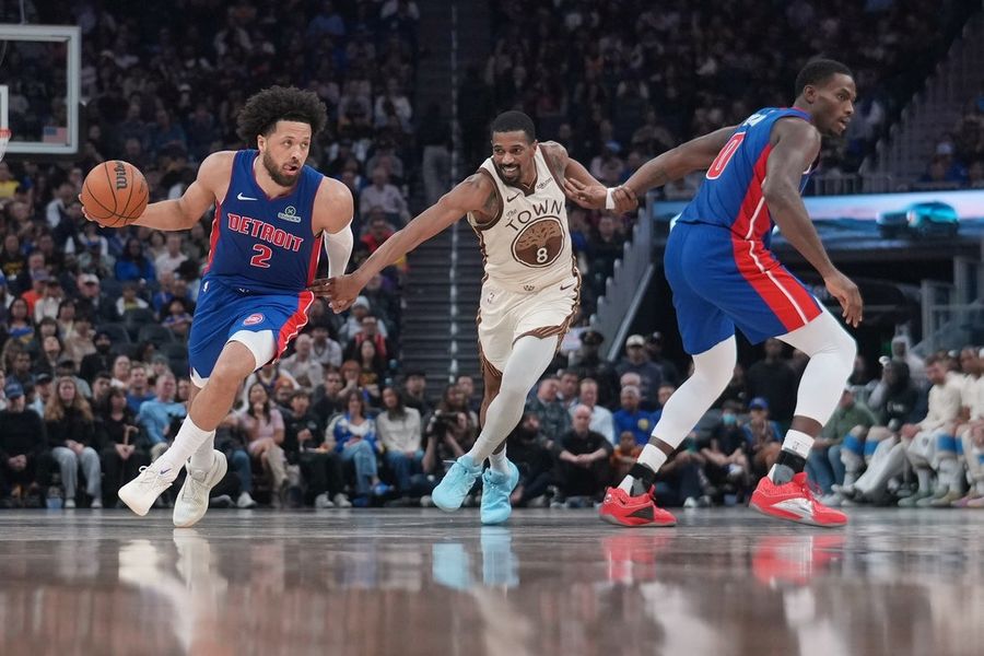 NBA: Detroit Pistons at Golden State Warriors