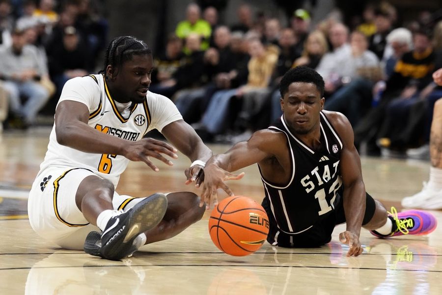 NCAA Basketball: Mississippi State at Missouri