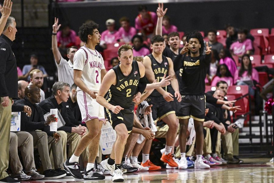 NCAA Basketball: Purdue at Maryland