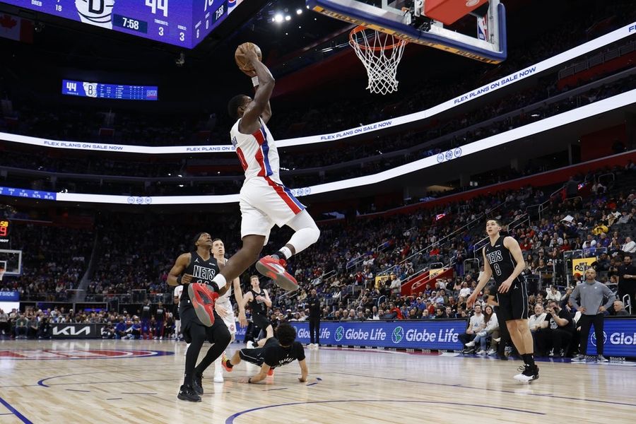 Report: Pistons C Jalen Duren to participate in Slam Dunk contest