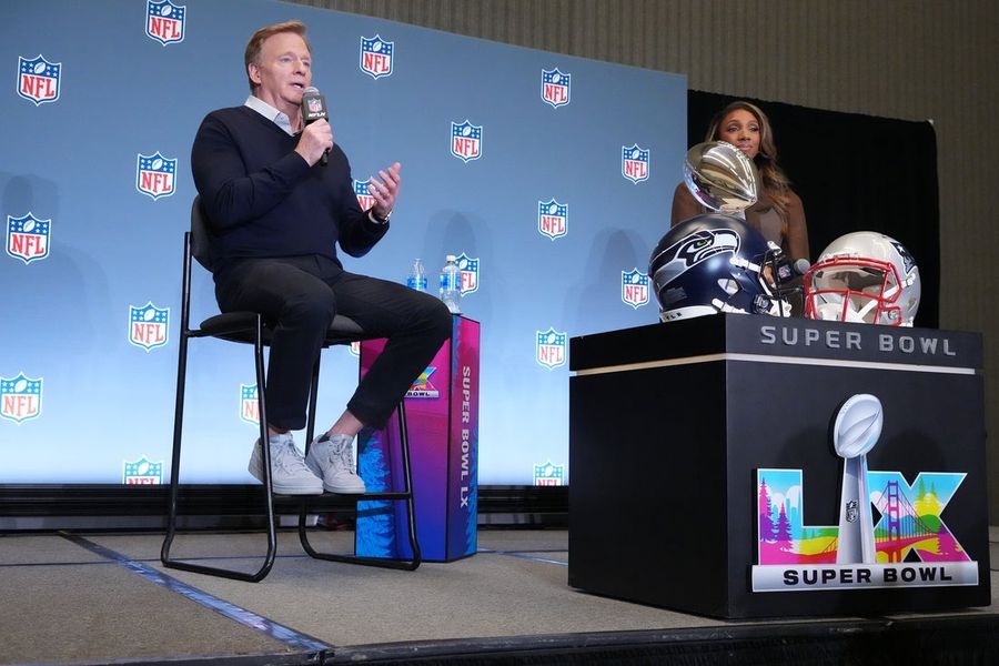 NFL: Super Bowl LX-Roger Goodell Press Conference