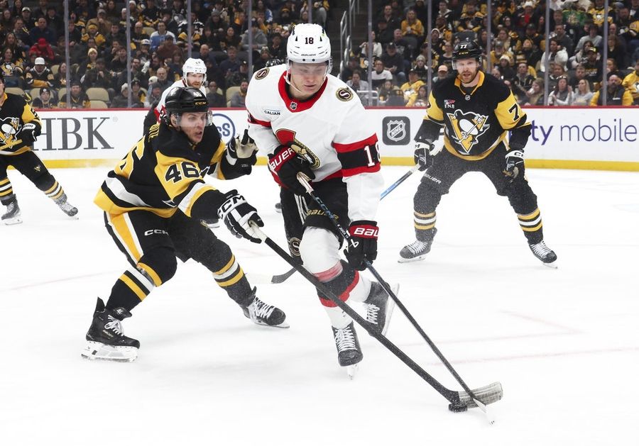 NHL: Ottawa Senators at Pittsburgh Penguins
