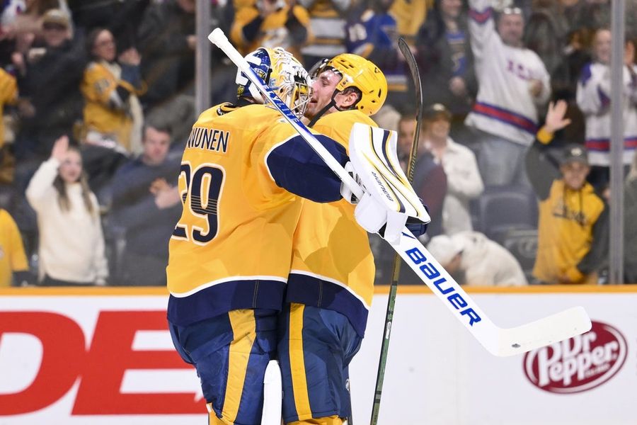 NHL: St. Louis Blues at Nashville Predators