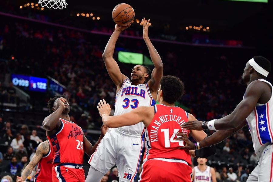 NBA: Philadelphia 76ers at Los Angeles Clippers