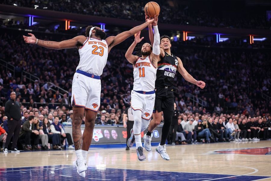 NBA: Denver Nuggets at New York Knicks