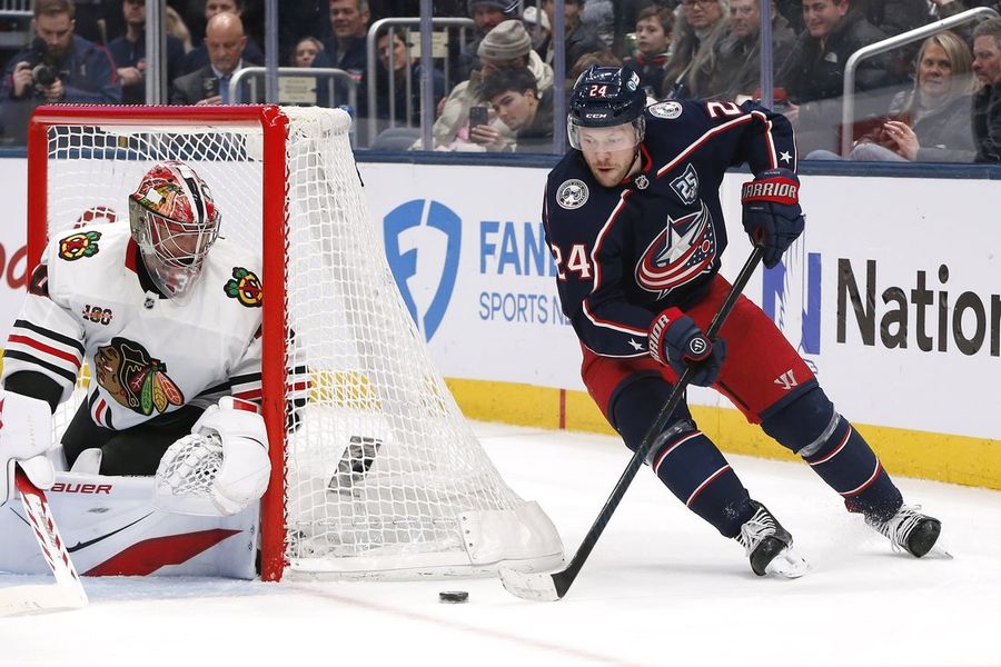 NHL: Chicago Blackhawks at Columbus Blue Jackets