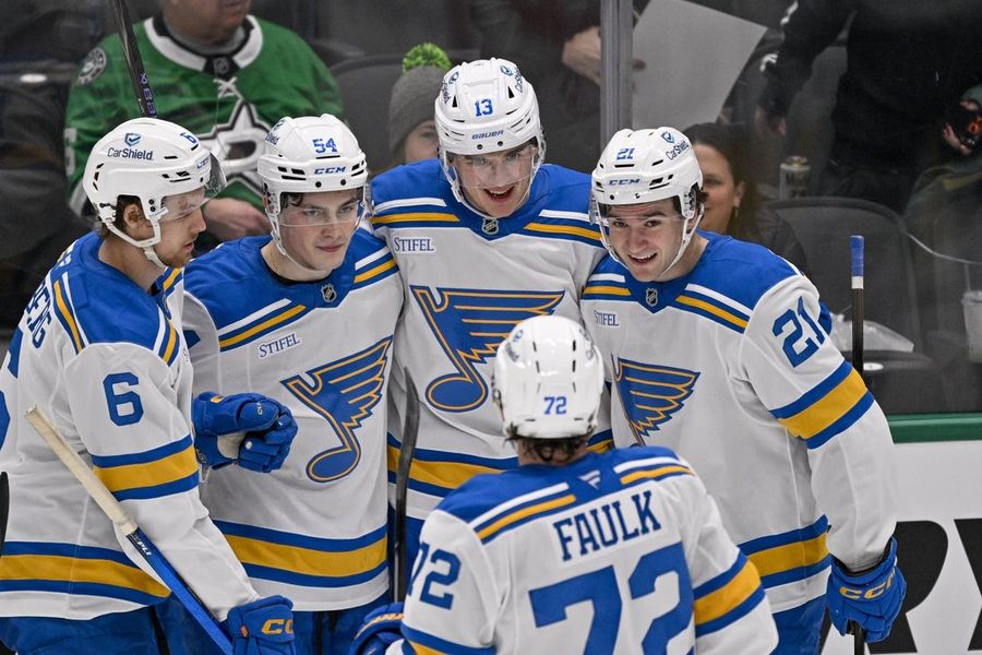 NHL: St. Louis Blues at Dallas Stars