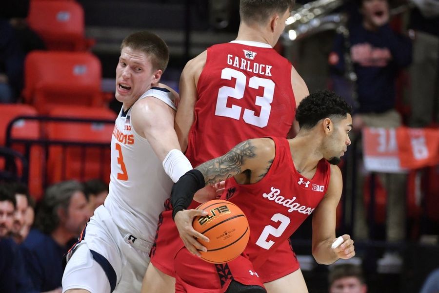 NCAA Basketball: Wisconsin at Illinois