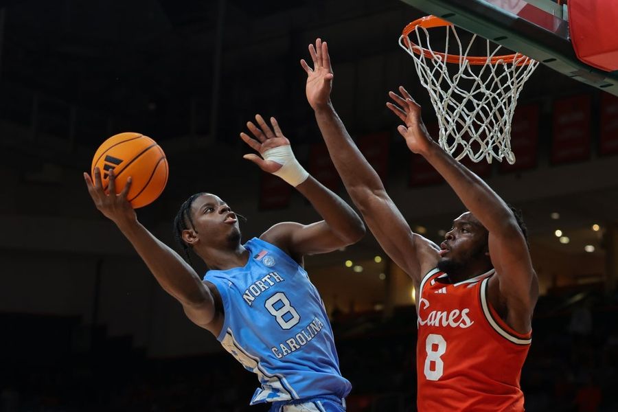 NCAA Basketball: North Carolina at Miami (FL)