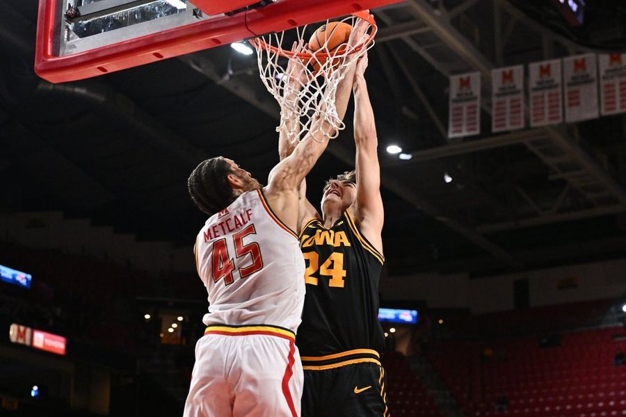 NCAA Basketball: Iowa at Maryland