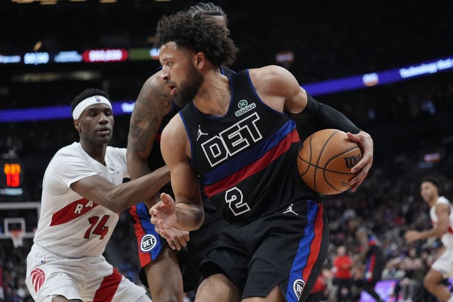 Cade Cunningham's all-around effort lifts Pistons over Raptors