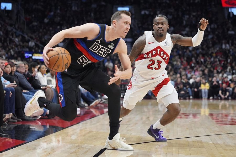 NBA: Detroit Pistons at Toronto Raptors