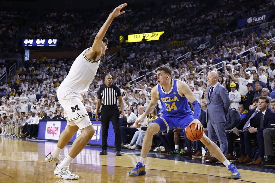 NCAA Basketball: UCLA at Michigan