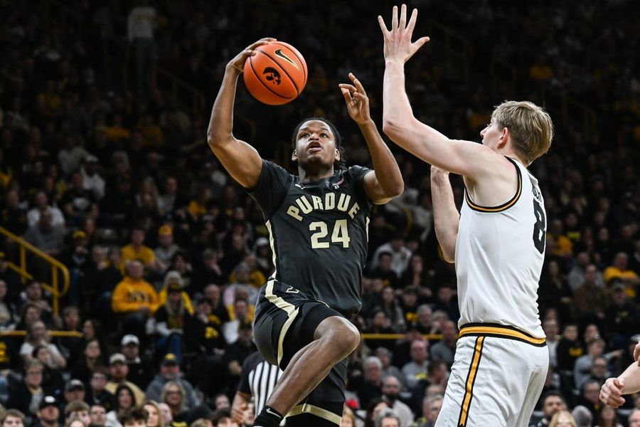 NCAA Basketball: Purdue at Iowa