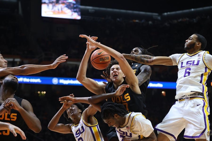 NCAA Basketball: Louisiana State at Tennessee