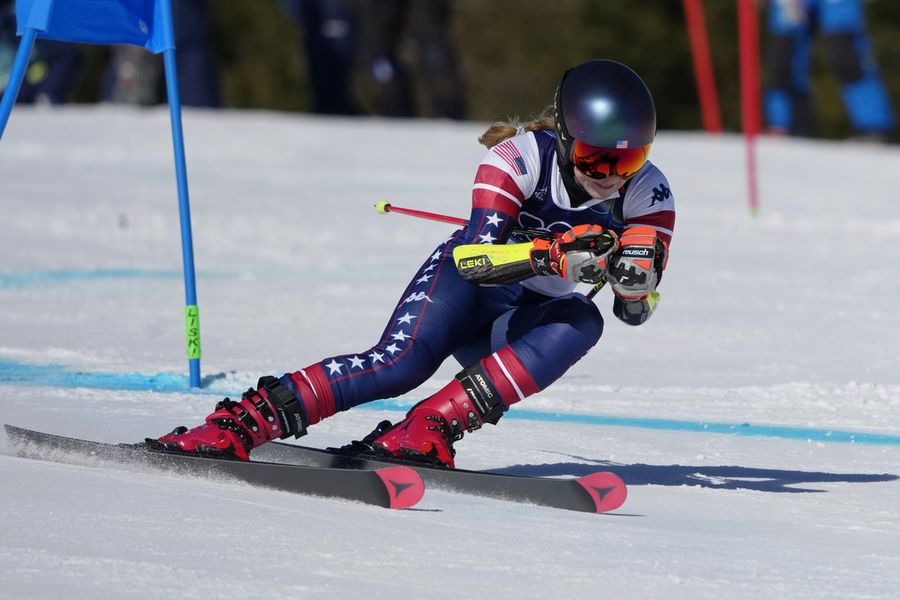 Olympics: Alpine Skiing-Womens Giant Slalom