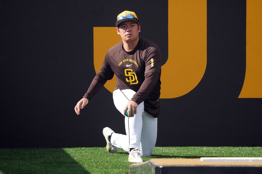 MLB: San Deigo Padres-Workouts