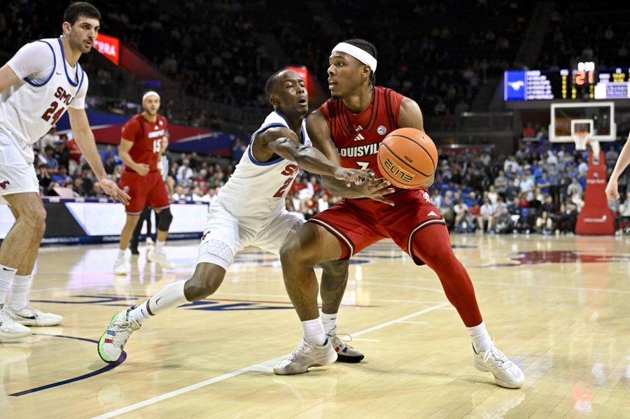 NCAA Basketball: Louisville at Southern Methodist