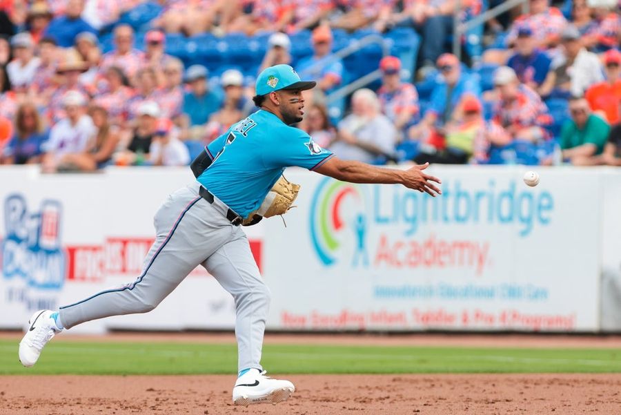 MLB: Spring Training-Miami Marlins at New York Mets