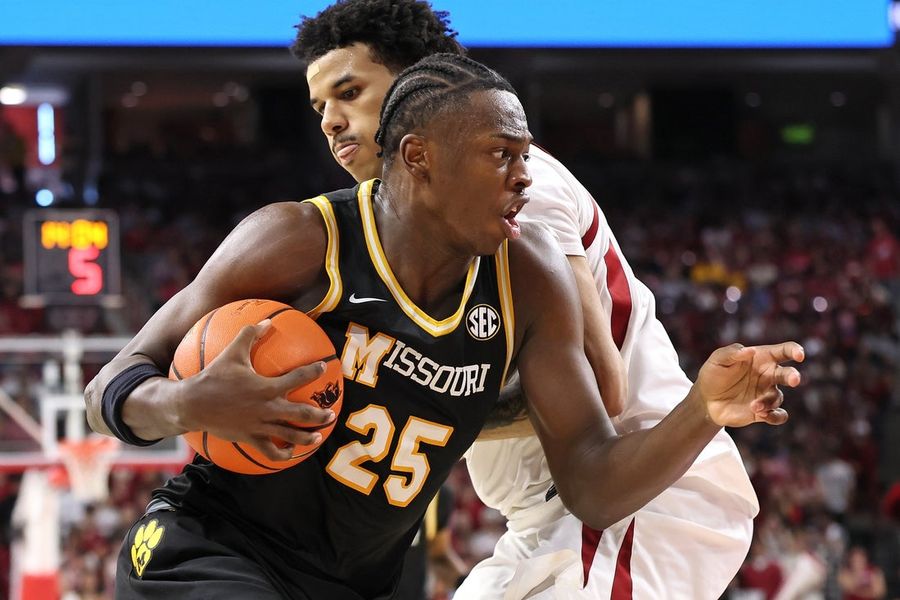NCAA Basketball: Missouri at Arkansas