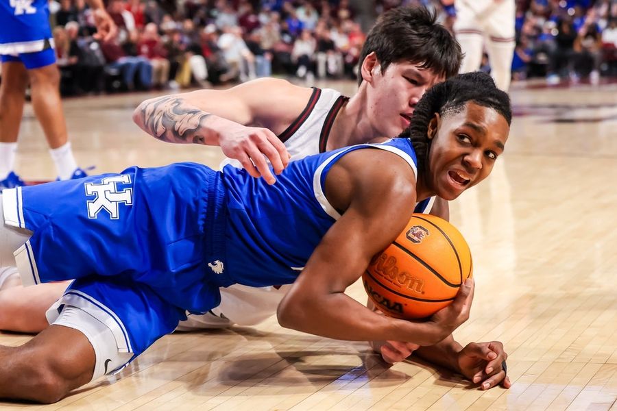 NCAA Basketball: Kentucky at South Carolina