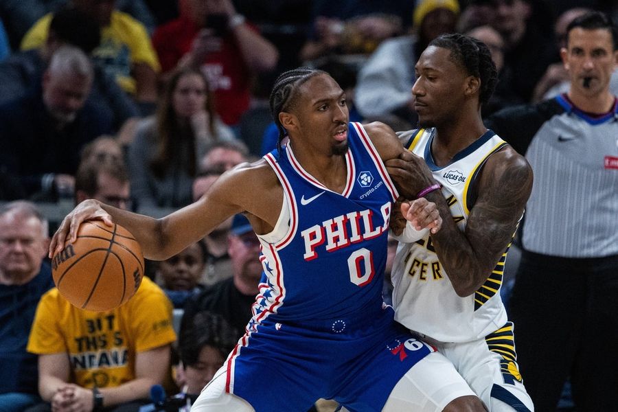 NBA: Philadelphia 76ers at Indiana Pacers