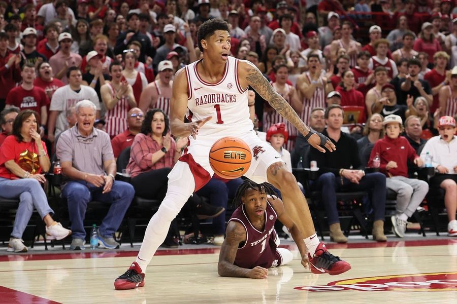 NCAA Basketball: Texas A&M at Arkansas