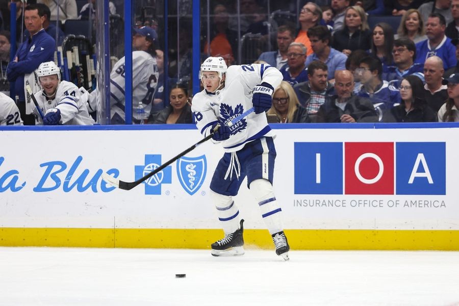 Maple Leafs re-sign D Troy Stecher to 2-year deal