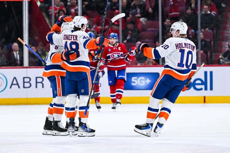 Islanders tie game late, send Canadiens to OT loss