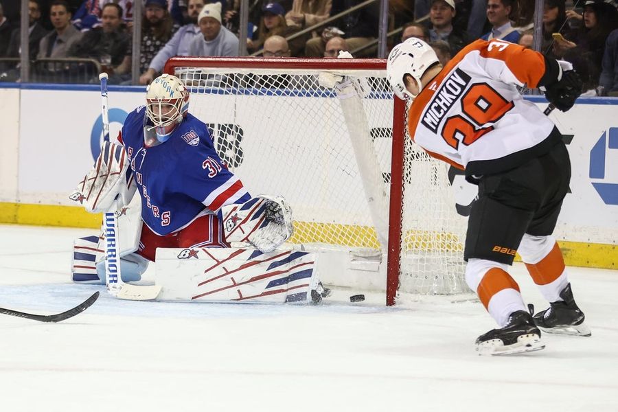 NHL: Philadelphia Flyers at New York Rangers