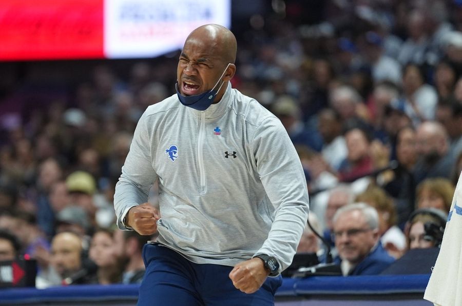 NCAA Basketball: Seton Hall, Connecticut