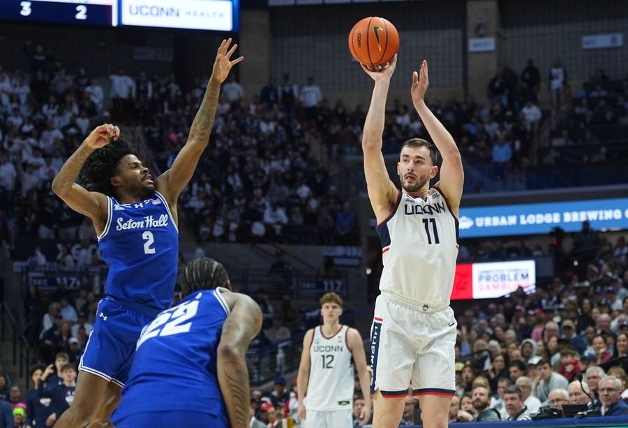 NCAA Basketball: Seton Hall at Connecticut
