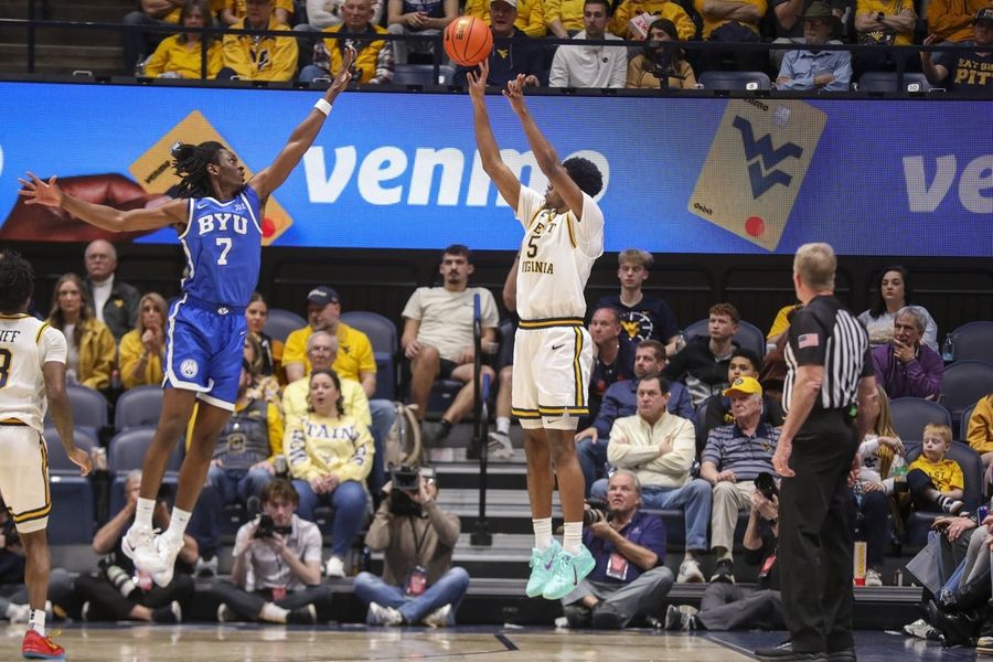 NCAA Basketball: Brigham Young at West Virginia