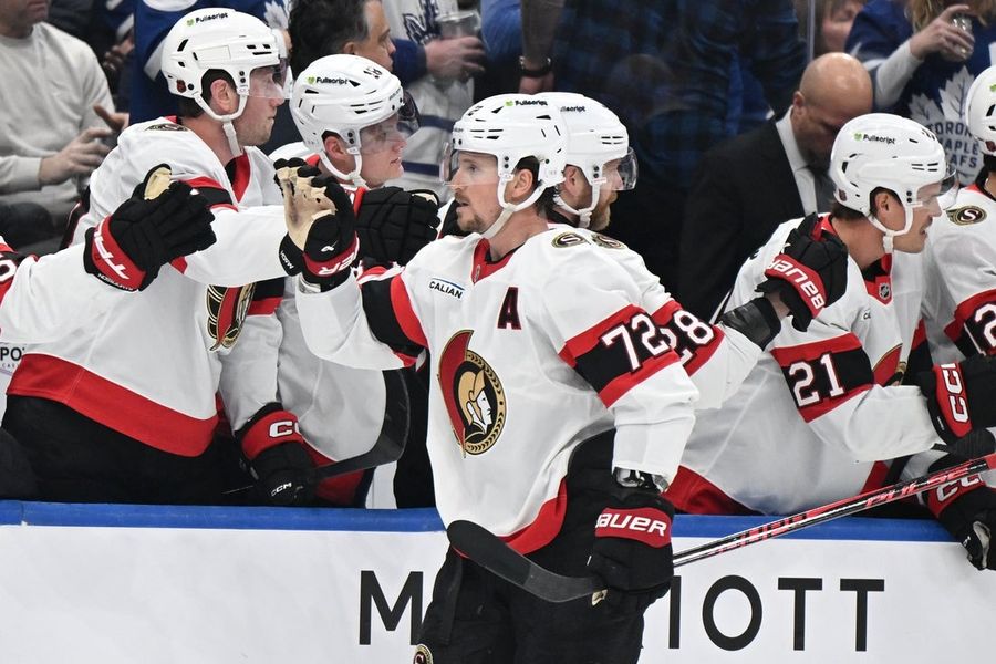 NHL: Ottawa Senators at Toronto Maple Leafs