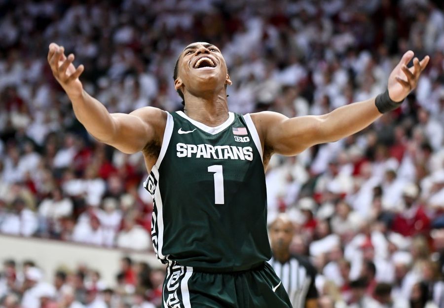 NCAA Basketball: Michigan State University Indiana