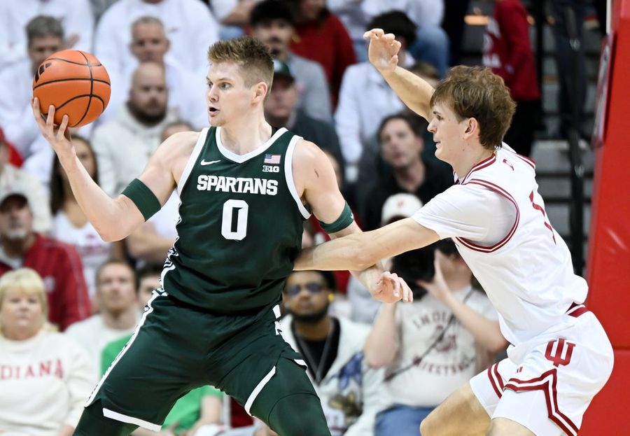NCAA Basketball: Michigan State at Indiana