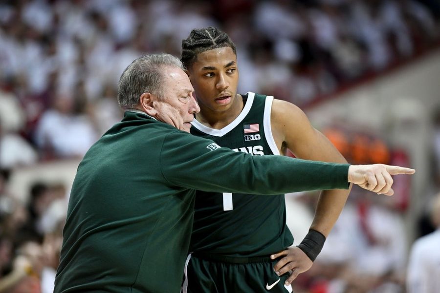 NCAA Basketball: Michigan State at Indiana