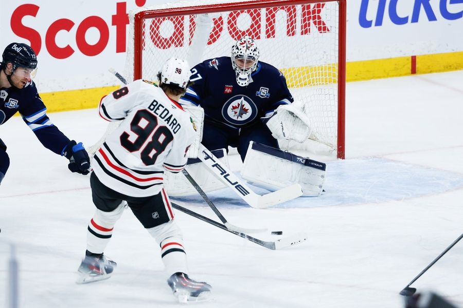 NHL: Chicago Blackhawks at Winnipeg Jets
