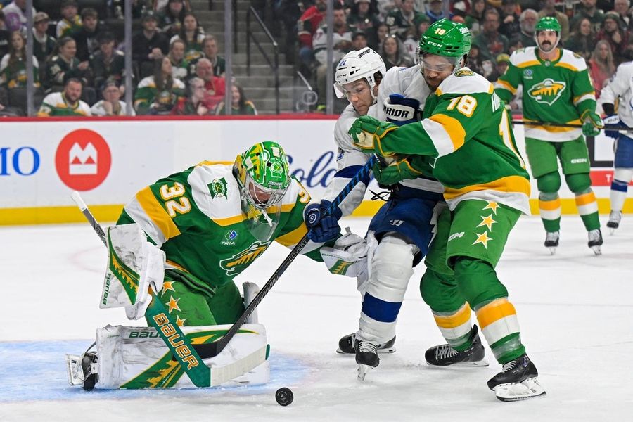 NHL: Tampa Bay Lightning at Minnesota Wild