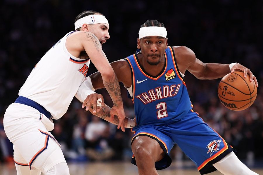 NBA: Oklahoma City Thunder vs New York Knicks