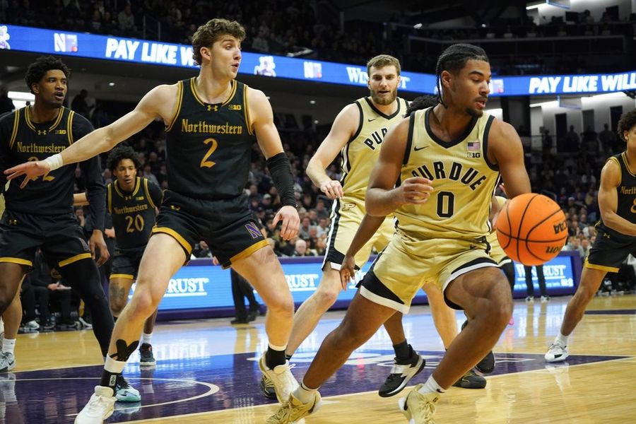 NCAA Basketball: Purdue, Northwestern