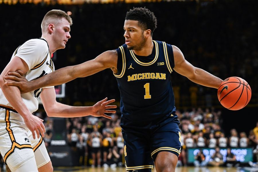 NCAA Basketball: Michigan vs. Iowa