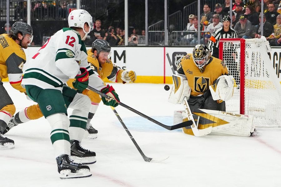 NHL: Minnesota Wild at Vegas Golden Knights