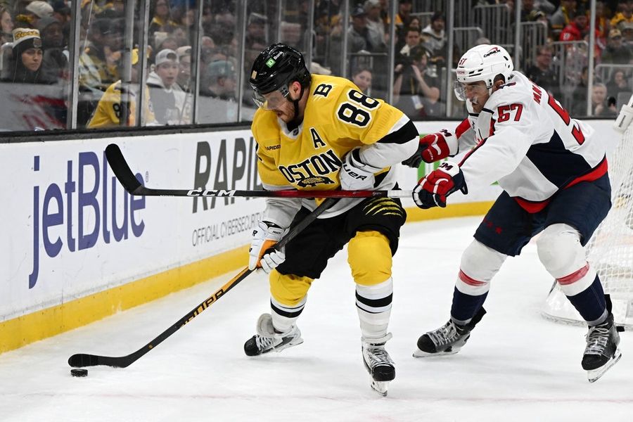 Os Bruins esperam resolver seus problemas fora de casa na visita aos Capitals.