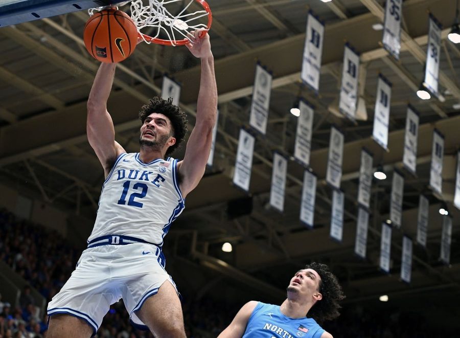 NCAA Basketball: North Carolina at Duke