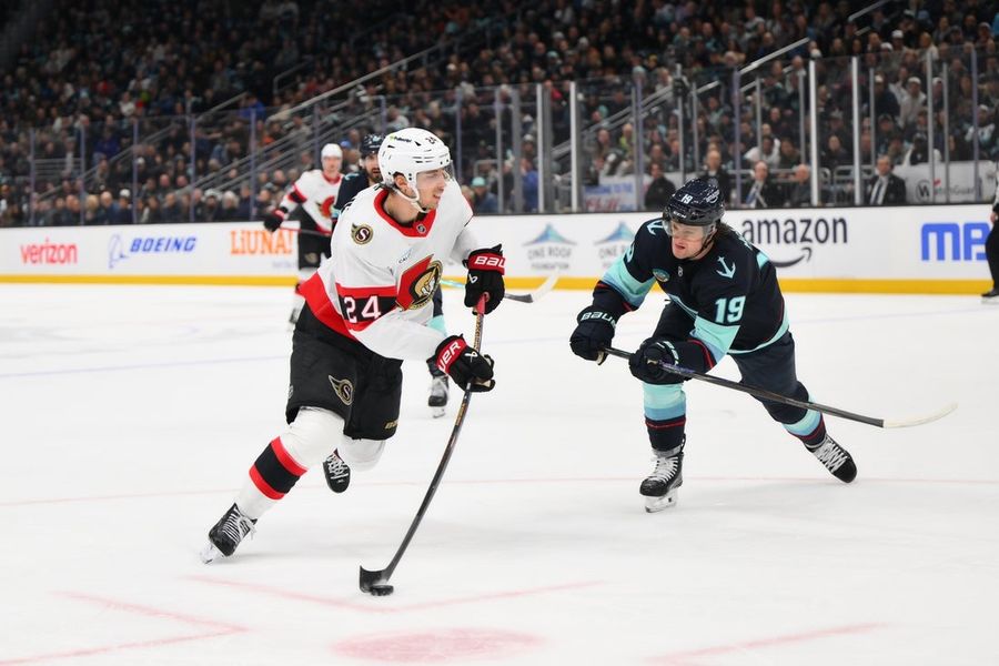 NHL: Ottawa Senators at Seattle Kraken