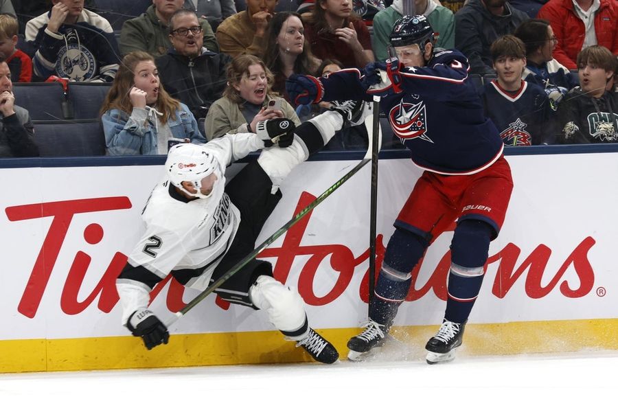 NHL: Los Angeles Kings at Columbus Blue Jackets