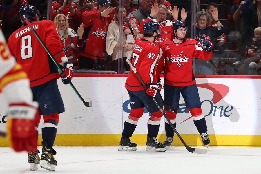 NHL: Calgary Flames at Washington Capitals