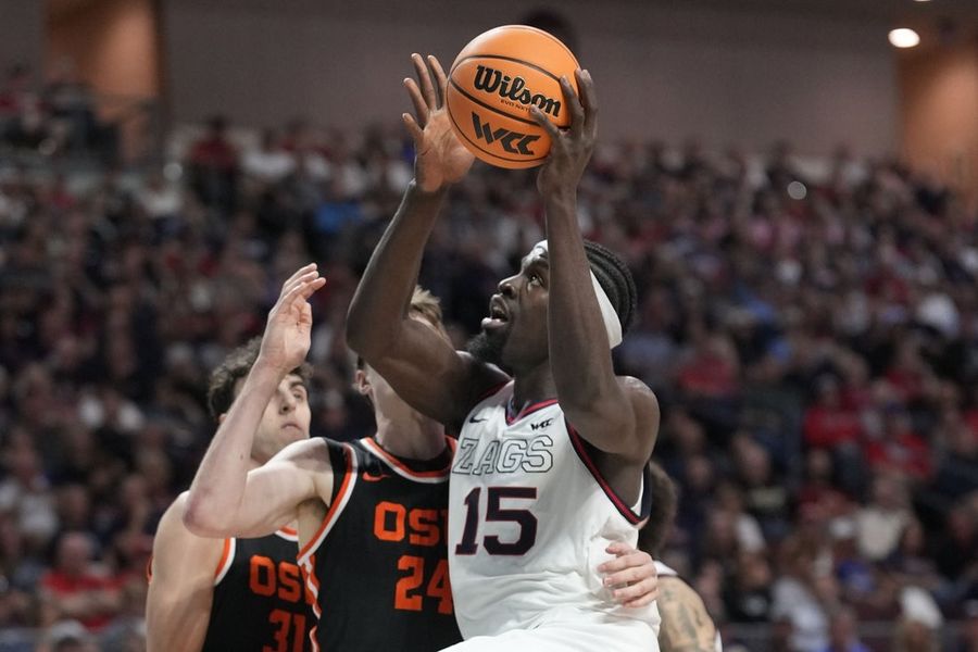 NCAA Basketball: West Coast Conference Tournament Semifinals - Gonzaga vs. Oregon State