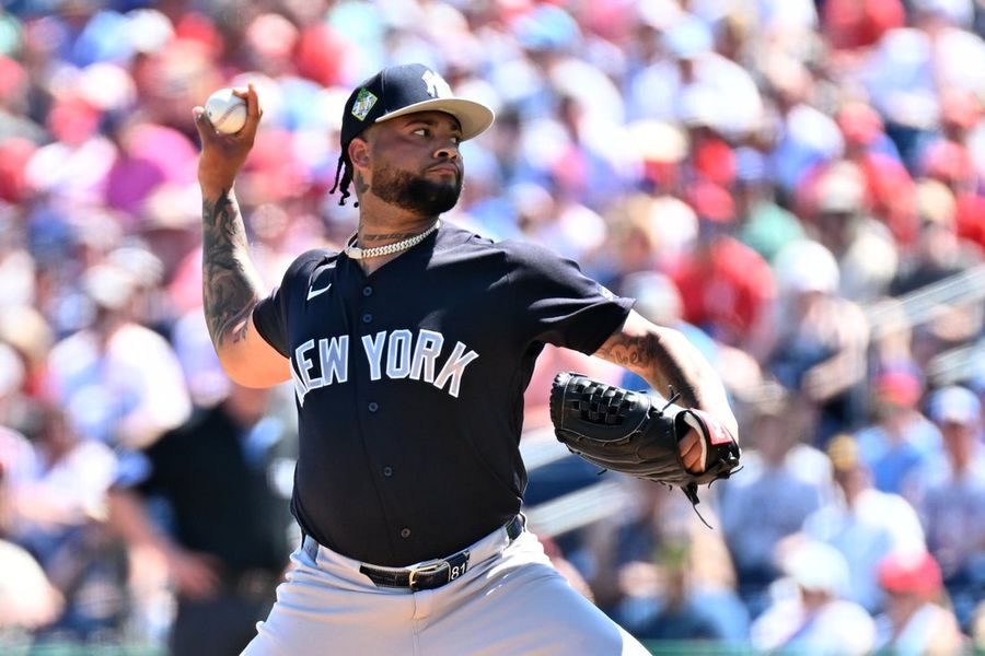 El lanzador derecho de los Yankees, Elmer Rodríguez, hará su debut en las Grandes Ligas contra los Rangers.